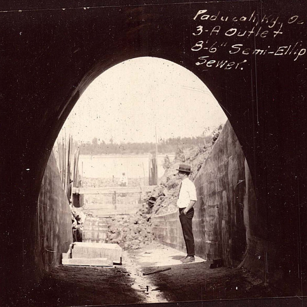 Semi-Elliptical Sewer inspection, 1922